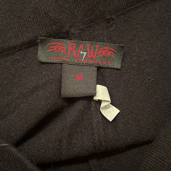 Raw 7 Vintage Graphic Cashmere Pants With Snake Sword & Roses Print Size M - Picture 11 of 11